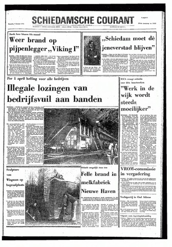 Rotterdamsch Nieuwsblad / Schiedamsche Courant / Rotterdams Dagblad / Waterweg / Algemeen Dagblad 1975-01-08