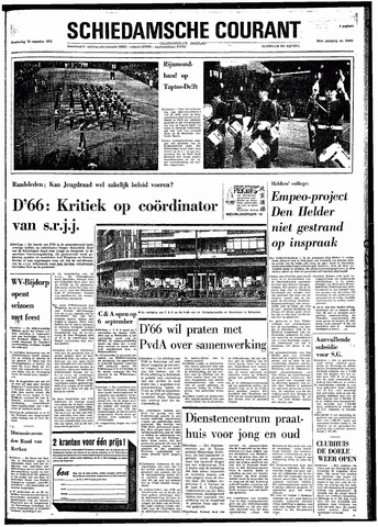 Rotterdamsch Nieuwsblad / Schiedamsche Courant / Rotterdams Dagblad / Waterweg / Algemeen Dagblad 1972-08-24