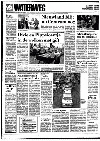 Rotterdamsch Nieuwsblad / Schiedamsche Courant / Rotterdams Dagblad / Waterweg / Algemeen Dagblad 1989-04-06