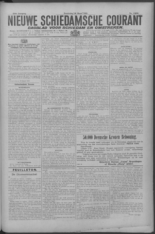 Nieuwe Schiedamsche Courant 1922-03-30
