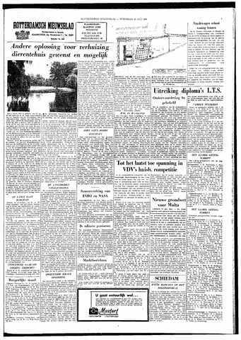 Rotterdamsch Nieuwsblad / Schiedamsche Courant / Rotterdams Dagblad / Waterweg / Algemeen Dagblad 1964-07-22