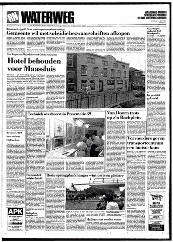 Rotterdamsch Nieuwsblad / Schiedamsche Courant / Rotterdams Dagblad / Waterweg / Algemeen Dagblad 1989-07-10