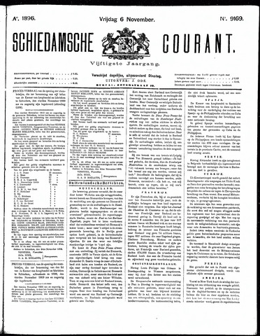 Schiedamsche Courant 1896-11-06