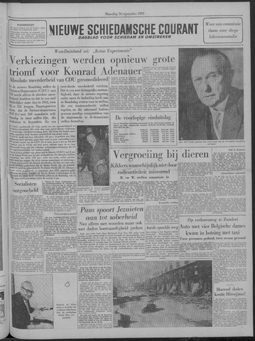 Nieuwe Schiedamsche Courant 1957-09-16