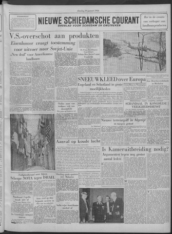 Nieuwe Schiedamsche Courant 1956-01-10