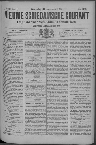 Nieuwe Schiedamsche Courant 1898-08-31
