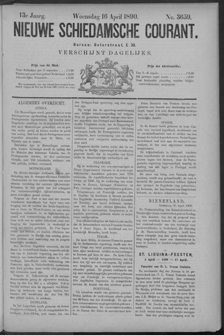 Nieuwe Schiedamsche Courant 1890-04-16