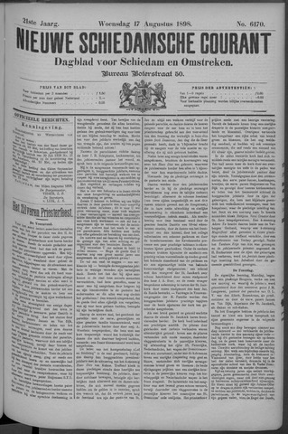 Nieuwe Schiedamsche Courant 1898-08-17