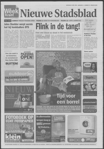 Het Nieuwe Stadsblad 2009-04-08