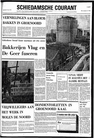 Rotterdamsch Nieuwsblad / Schiedamsche Courant / Rotterdams Dagblad / Waterweg / Algemeen Dagblad 1972-06-26