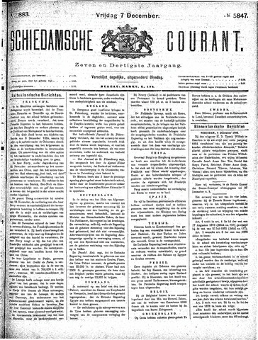 Schiedamsche Courant 1883-12-07