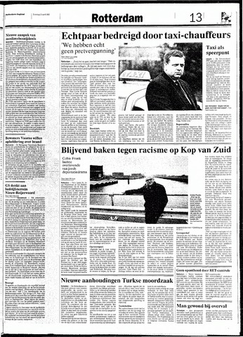 Rotterdamsch Nieuwsblad / Schiedamsche Courant / Rotterdams Dagblad / Waterweg / Algemeen Dagblad 1992-04-25