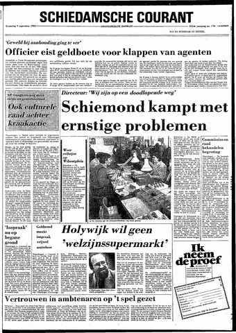 Rotterdamsch Nieuwsblad / Schiedamsche Courant / Rotterdams Dagblad / Waterweg / Algemeen Dagblad 1981-09-09