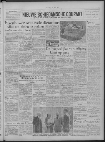 Nieuwe Schiedamsche Courant 1952-05-21