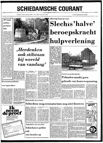 Rotterdamsch Nieuwsblad / Schiedamsche Courant / Rotterdams Dagblad / Waterweg / Algemeen Dagblad 1981-05-05