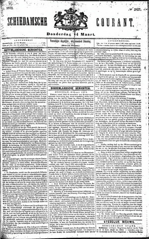 Schiedamsche Courant 1872-03-14