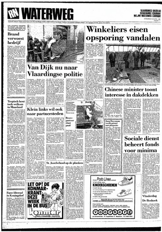 Rotterdamsch Nieuwsblad / Schiedamsche Courant / Rotterdams Dagblad / Waterweg / Algemeen Dagblad 1989-04-20