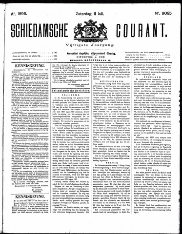 Schiedamsche Courant 1896-07-11