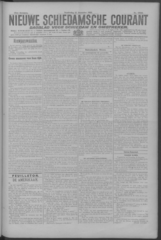 Nieuwe Schiedamsche Courant 1922-12-21