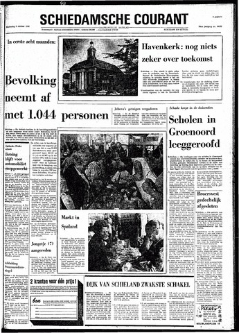 Rotterdamsch Nieuwsblad / Schiedamsche Courant / Rotterdams Dagblad / Waterweg / Algemeen Dagblad 1972-10-05