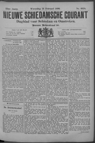 Nieuwe Schiedamsche Courant 1900-02-21