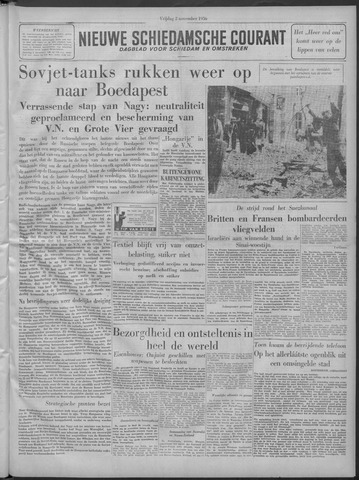Nieuwe Schiedamsche Courant 1956-11-02