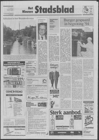 Het Nieuwe Stadsblad 1993-09-22