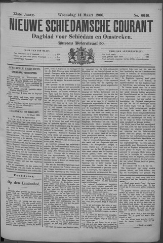 Nieuwe Schiedamsche Courant 1900-03-14