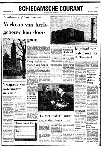 Rotterdamsch Nieuwsblad / Schiedamsche Courant / Rotterdams Dagblad / Waterweg / Algemeen Dagblad 1972-02-19
