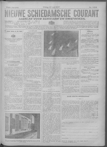 Nieuwe Schiedamsche Courant 1927-07-22