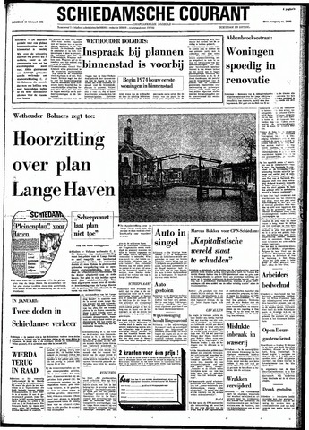 Rotterdamsch Nieuwsblad / Schiedamsche Courant / Rotterdams Dagblad / Waterweg / Algemeen Dagblad 1973-02-13