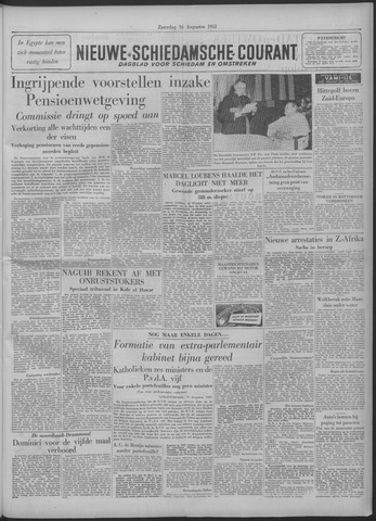Nieuwe Schiedamsche Courant 1952-08-16