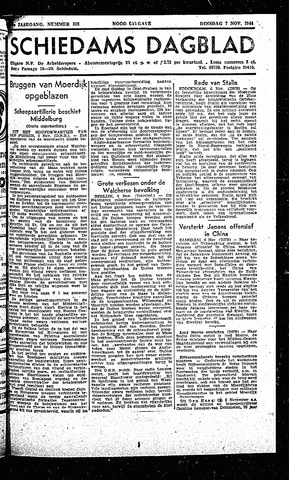Schiedamsch Dagblad 1944-11-07