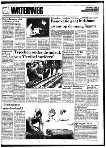 Rotterdamsch Nieuwsblad / Schiedamsche Courant / Rotterdams Dagblad / Waterweg / Algemeen Dagblad 1989-10-30