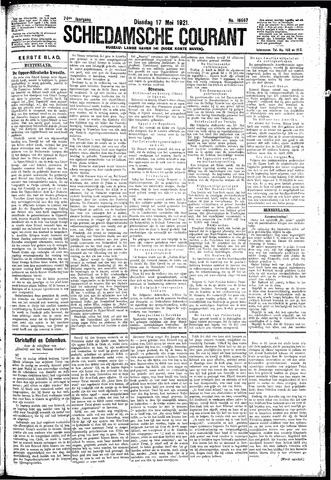 Schiedamsche Courant 1921-05-17
