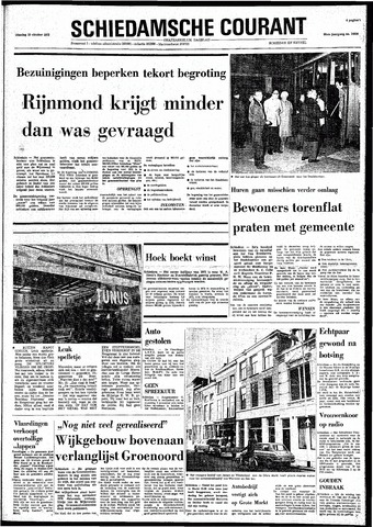 Rotterdamsch Nieuwsblad / Schiedamsche Courant / Rotterdams Dagblad / Waterweg / Algemeen Dagblad 1973-10-30