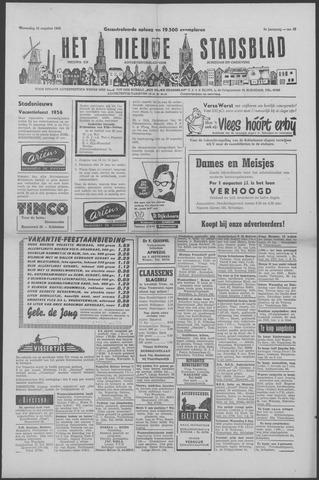 Het Nieuwe Stadsblad 1956-08-15