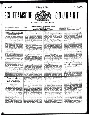 Schiedamsche Courant 1896-05-01