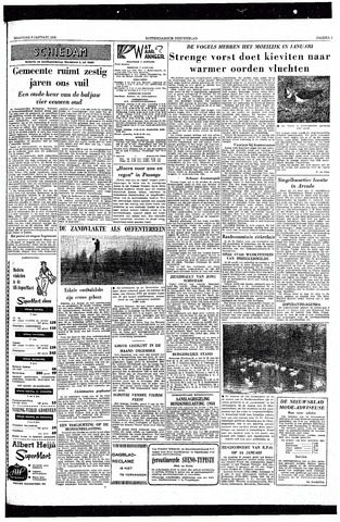 Rotterdamsch Nieuwsblad / Schiedamsche Courant / Rotterdams Dagblad / Waterweg / Algemeen Dagblad 1958-01-06