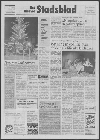 Het Nieuwe Stadsblad 1992-12-16