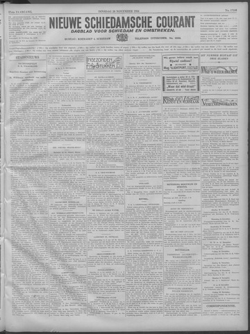 Nieuwe Schiedamsche Courant 1934-11-20