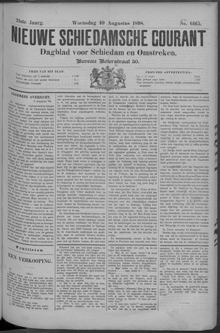 Nieuwe Schiedamsche Courant 1898-08-10