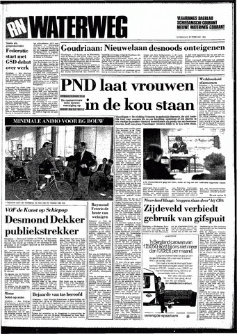 Rotterdamsch Nieuwsblad / Schiedamsche Courant / Rotterdams Dagblad / Waterweg / Algemeen Dagblad 1984-02-22