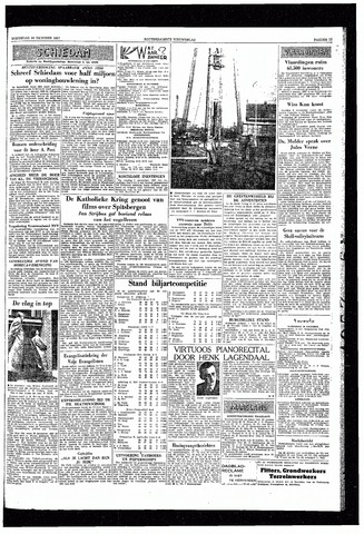 Rotterdamsch Nieuwsblad / Schiedamsche Courant / Rotterdams Dagblad / Waterweg / Algemeen Dagblad 1957-10-30