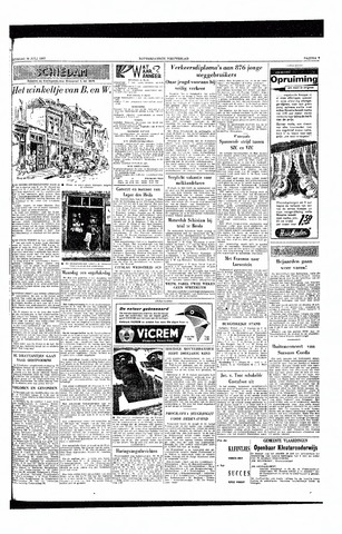 Rotterdamsch Nieuwsblad / Schiedamsche Courant / Rotterdams Dagblad / Waterweg / Algemeen Dagblad 1957-07-16