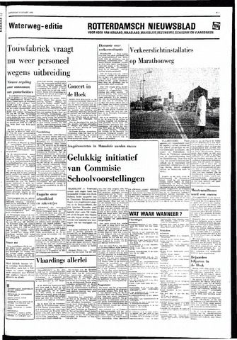Rotterdamsch Nieuwsblad / Schiedamsche Courant / Rotterdams Dagblad / Waterweg / Algemeen Dagblad 1969-03-08