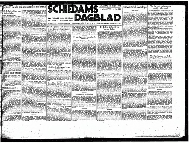 Schiedamsch Dagblad 1944-11-20