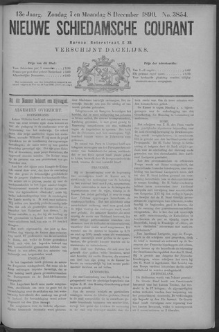Nieuwe Schiedamsche Courant 1890-12-08