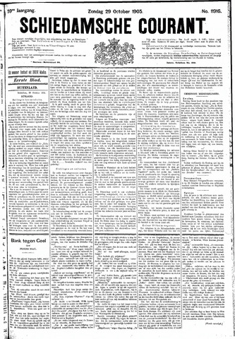Schiedamsche Courant 1905-10-29