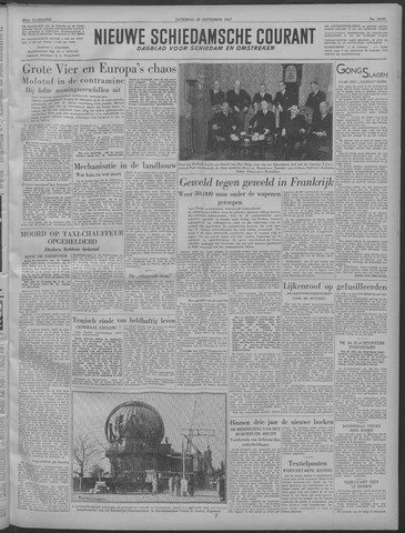Nieuwe Schiedamsche Courant 1947-11-29